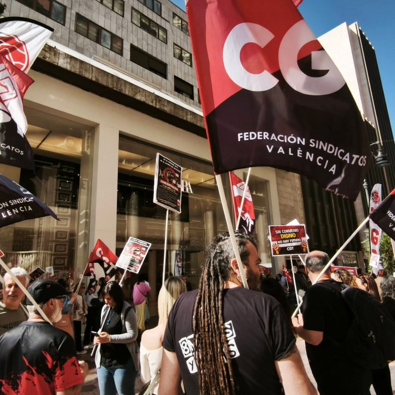 Las trabajadoras de Zara-Lefties se movilizan contra el convenio&nbsp;ARTE